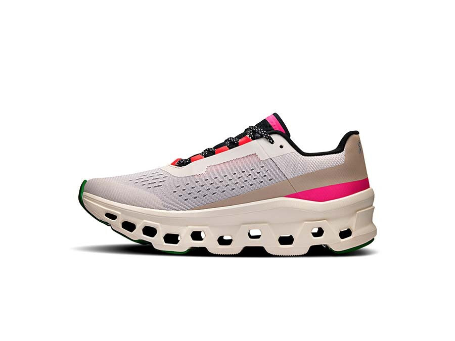 ON RUNNING CLOUDMONSTER 1 W SILVER IVORY