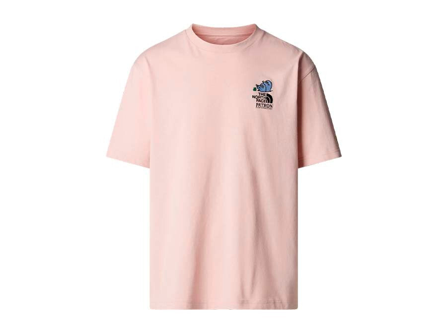 CAMISETA TNF MOUNTAIN CLEANUP OVERSIZED TEE PINK M