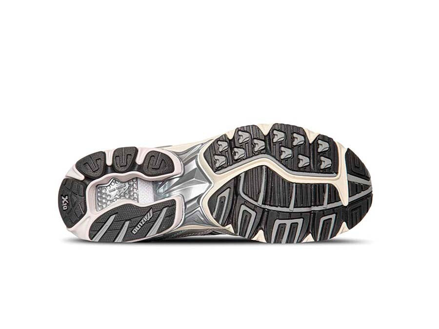 MIZUNO WAVE RIDER 10 S MIZUNO SNOW WHITE BLACK