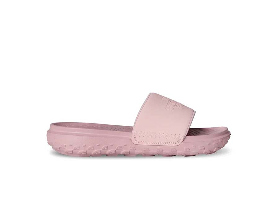 CHANCLAS TNF W NEVER STOP CUSH SLIDE METAL PINK ME