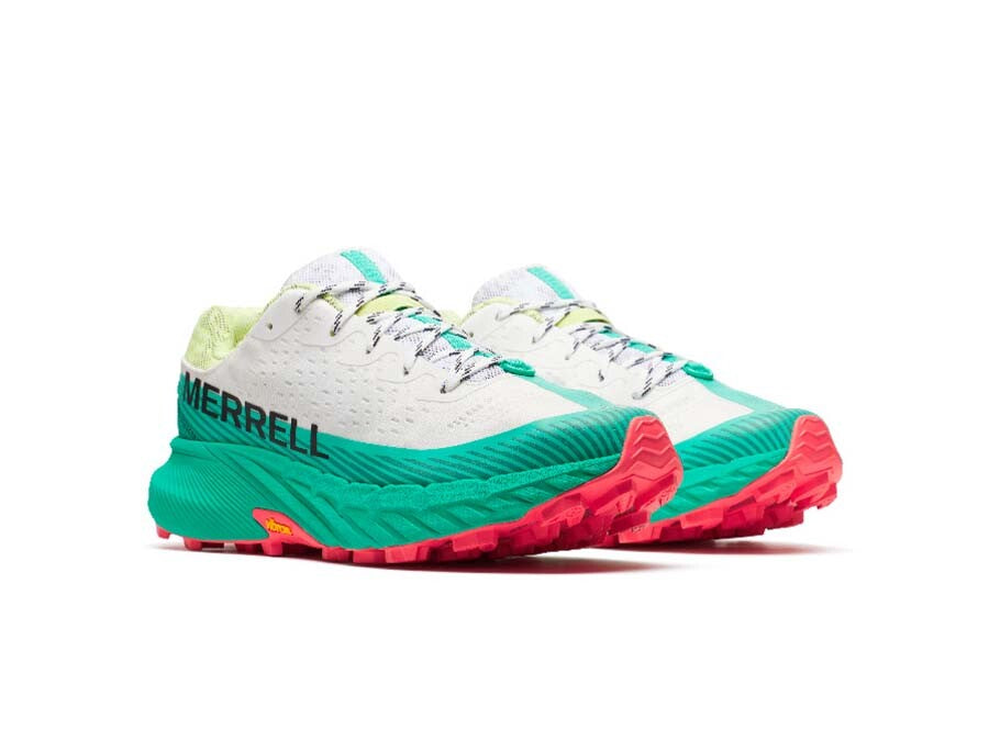 MERRELL AGILITY PEAK 5 WHITE TURQUOISE