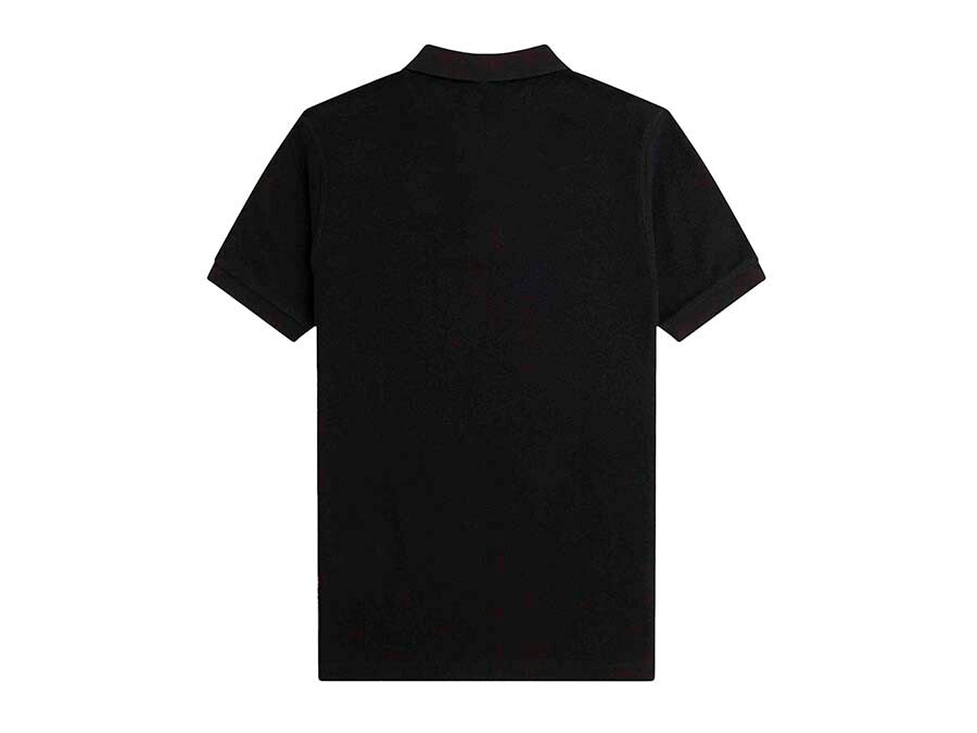 POLO FRED PERRY STRIPED POLO SHIRT BLACK