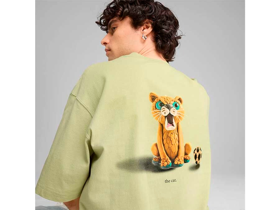 CAMISETA PUMA GRAPHICS THE PUMA CAT