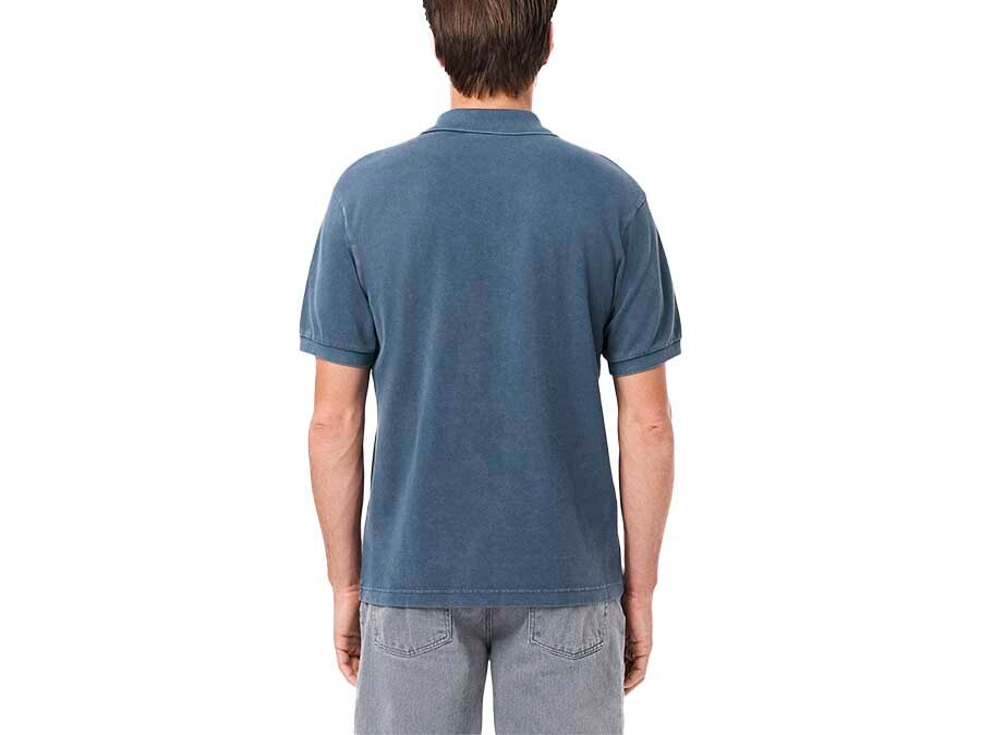 POLO LACOSTE SHORT SLEEVED RIBBED COLLAR