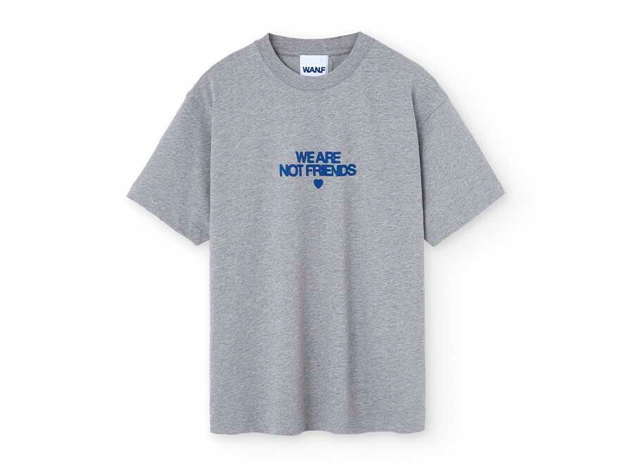 CAMISETA WANF BOLD GREY LOVE T-SHIRT