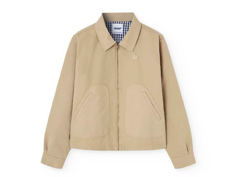 CHAQUETA WANF CLUB JACKET CREAM
