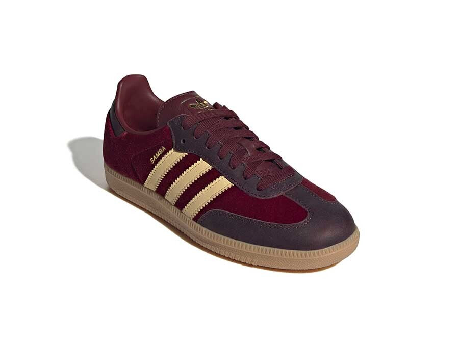 ADIDAS SAMBA OG W VELVET RED