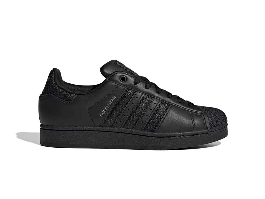 ADIDAS SUPERSTAR II SCHWARZ SCHWARZ