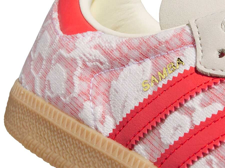 ADIDAS SAMBA OG W WHITE RED