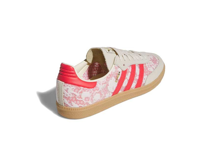 ADIDAS SAMBA OG W WHITE RED