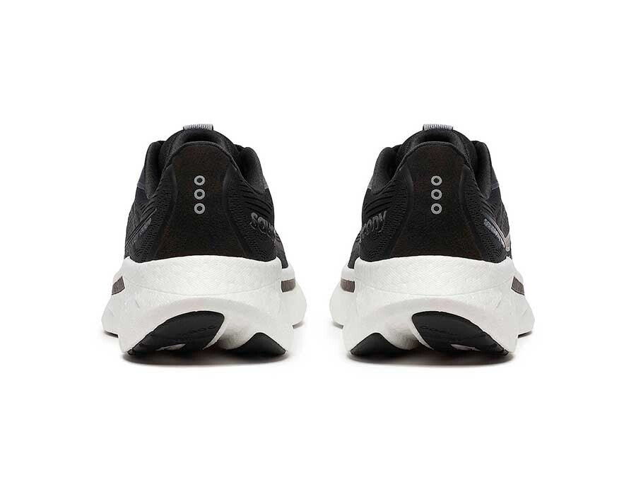 SAUCONY RIDE 18 - BLACK WHITE