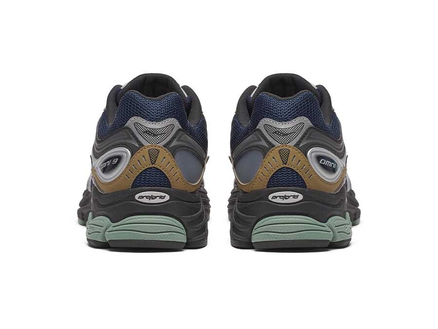 SAUCONY PROGRID OMNI 9 - BROWN NAVY