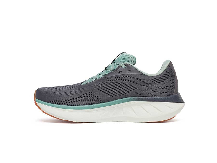 SAUCONY RIDE 18 - CARBON ICEBERG
