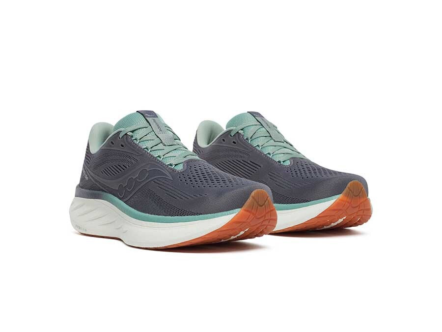 SAUCONY RIDE 18 - CARBON ICEBERG