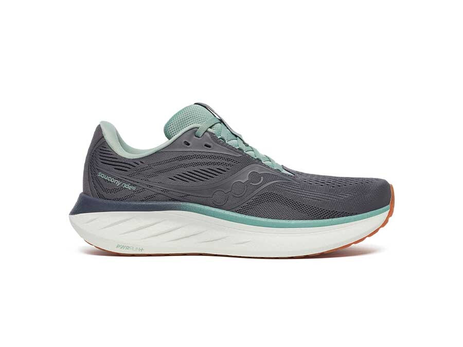 SAUCONY RIDE 18 - CARBON ICEBERG