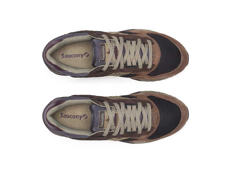 SAUCONY SHADOW 5000 - DARK GREY PLUM CRAFTED
