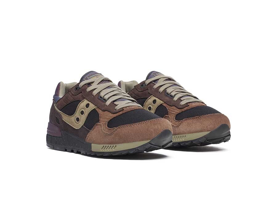 SAUCONY SHADOW 5000 - DARK GREY PLUM CRAFTED