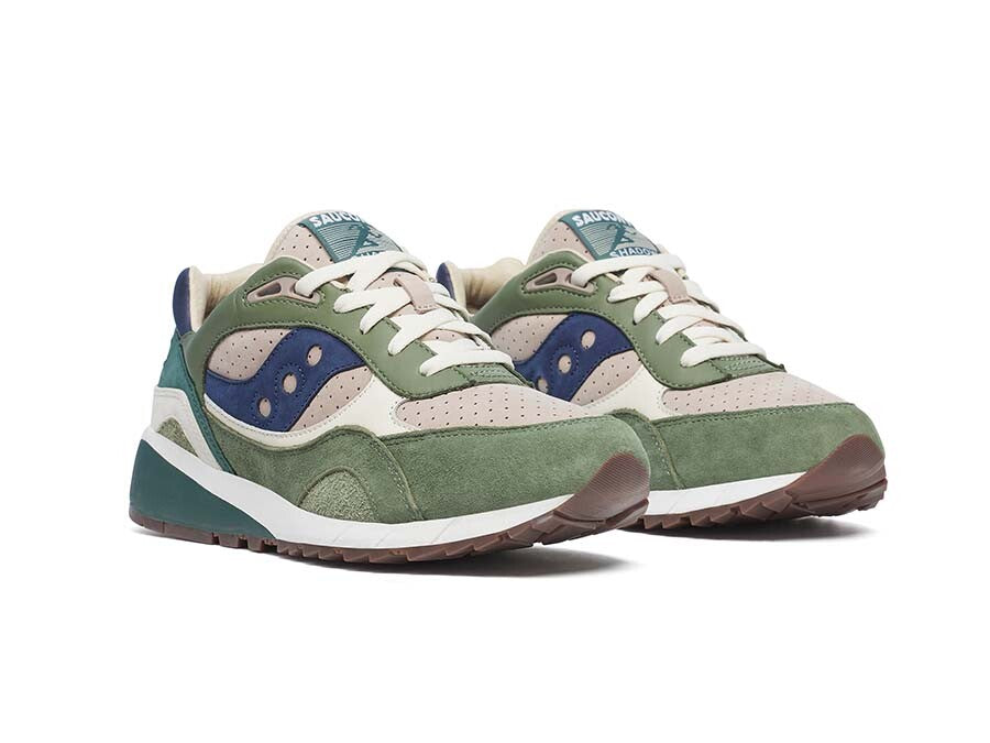 SAUCONY SHADOW 6000 - BEIGE GREEN PREMIUM