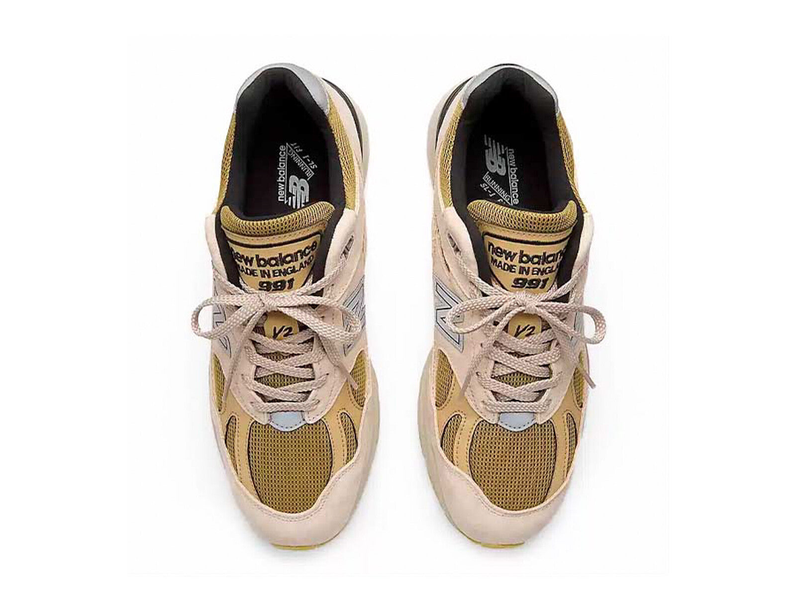 NEW BALANCE MADE IN UK 991V2 SILVER BIRCH