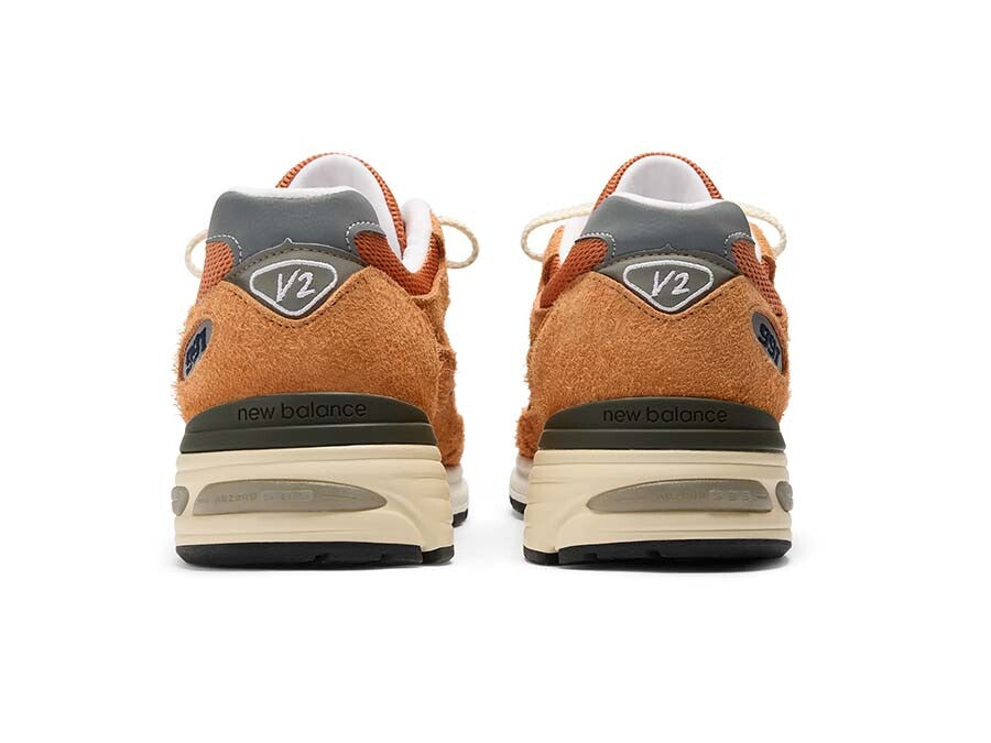 NEW BALANCE MADE IN UK 991V2 GOLD EARTH