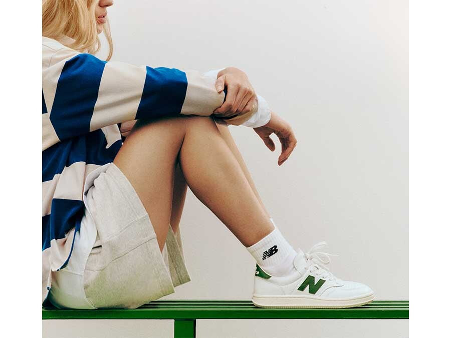 NEW BALANCE T500 WHITE GREEN