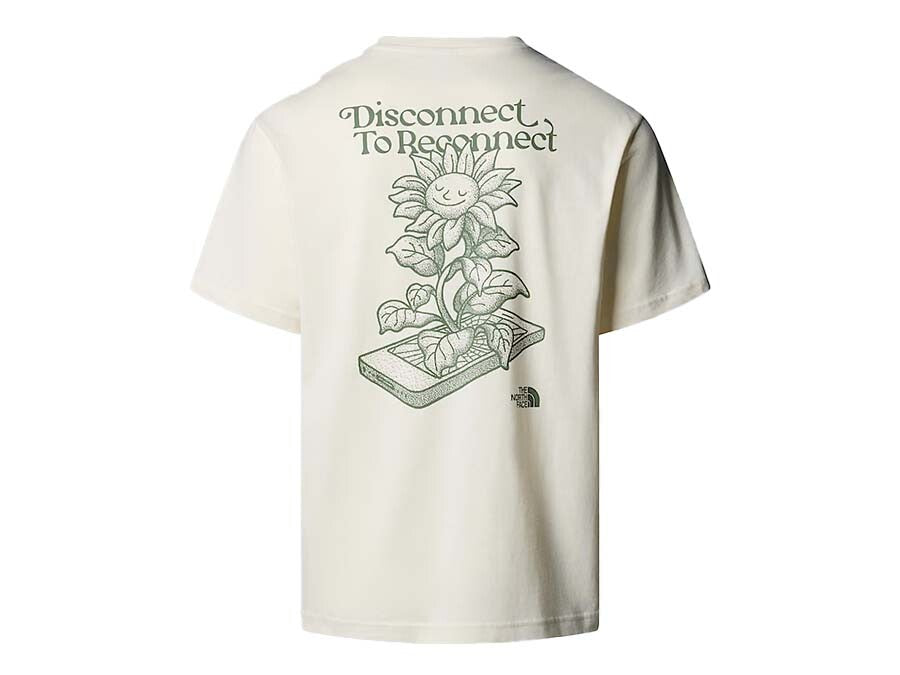 CAMISETA TNF M CONNECT RELAXED SS TEE-GRAPHIC WHIT