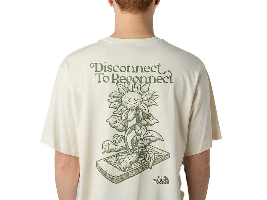 CAMISETA TNF M CONNECT RELAXED SS TEE-GRAPHIC WHIT