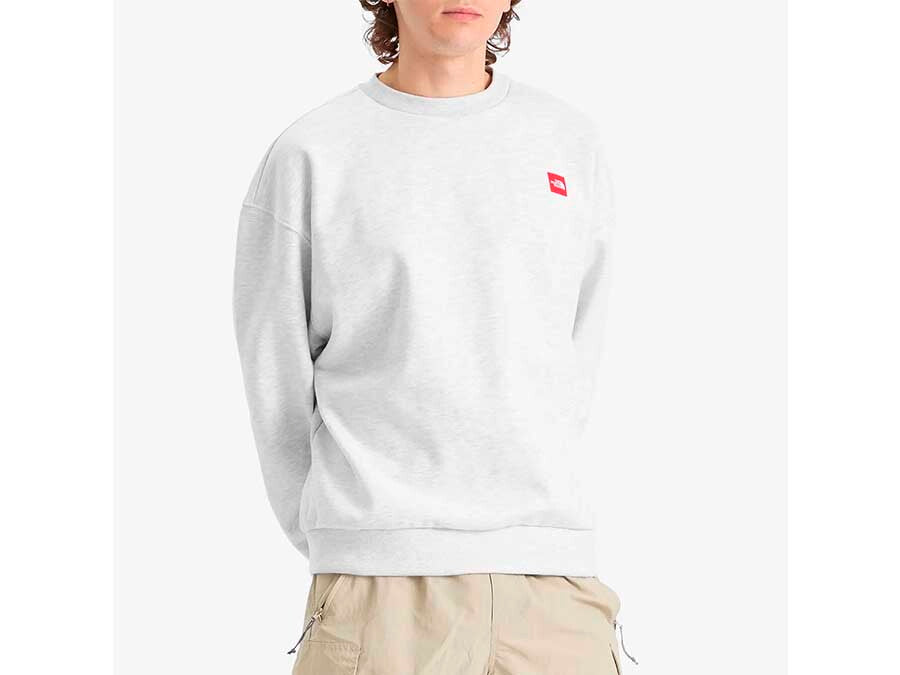 SUDADERA TNF M REDBOX CREW GREY