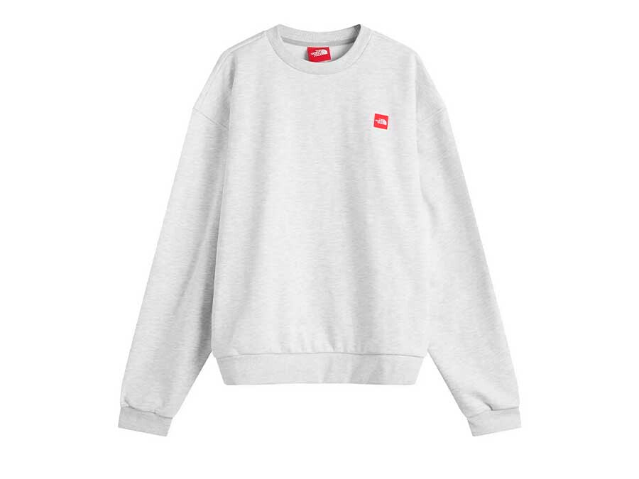 SUDADERA TNF M REDBOX CREW GREY