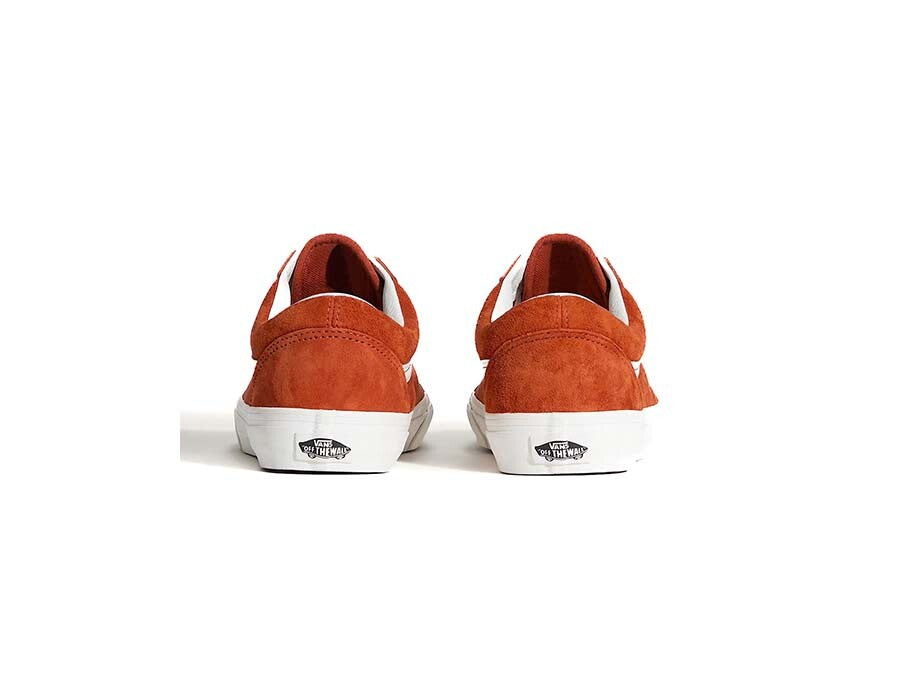 VANS OLD SKOOL PIG SUEDE BURNT ORANGE