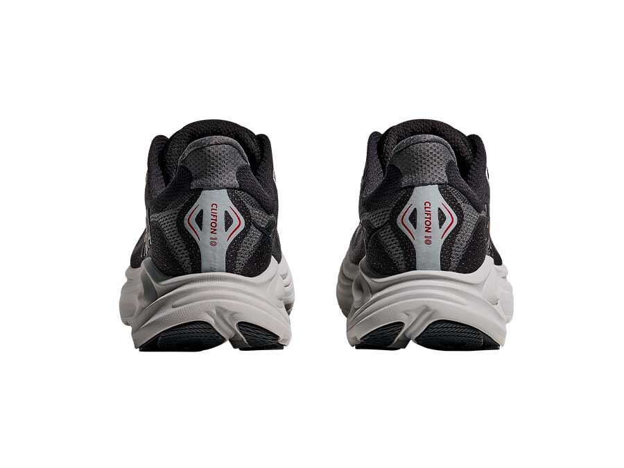 HOKA CLIFTON 10 CARBON BLACK SATELLITE GREY