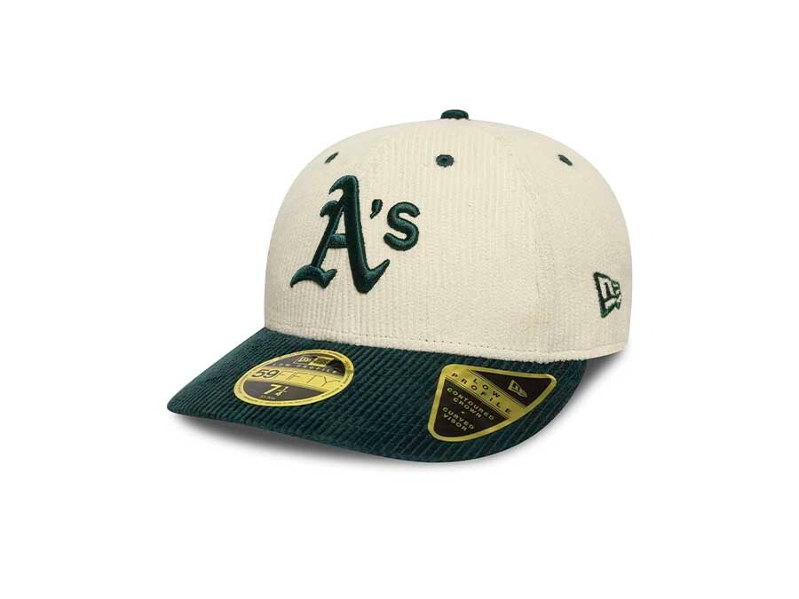 GORRA NEW ERA MLB CORD 59FIFTY LP OAKATH LTCDKG