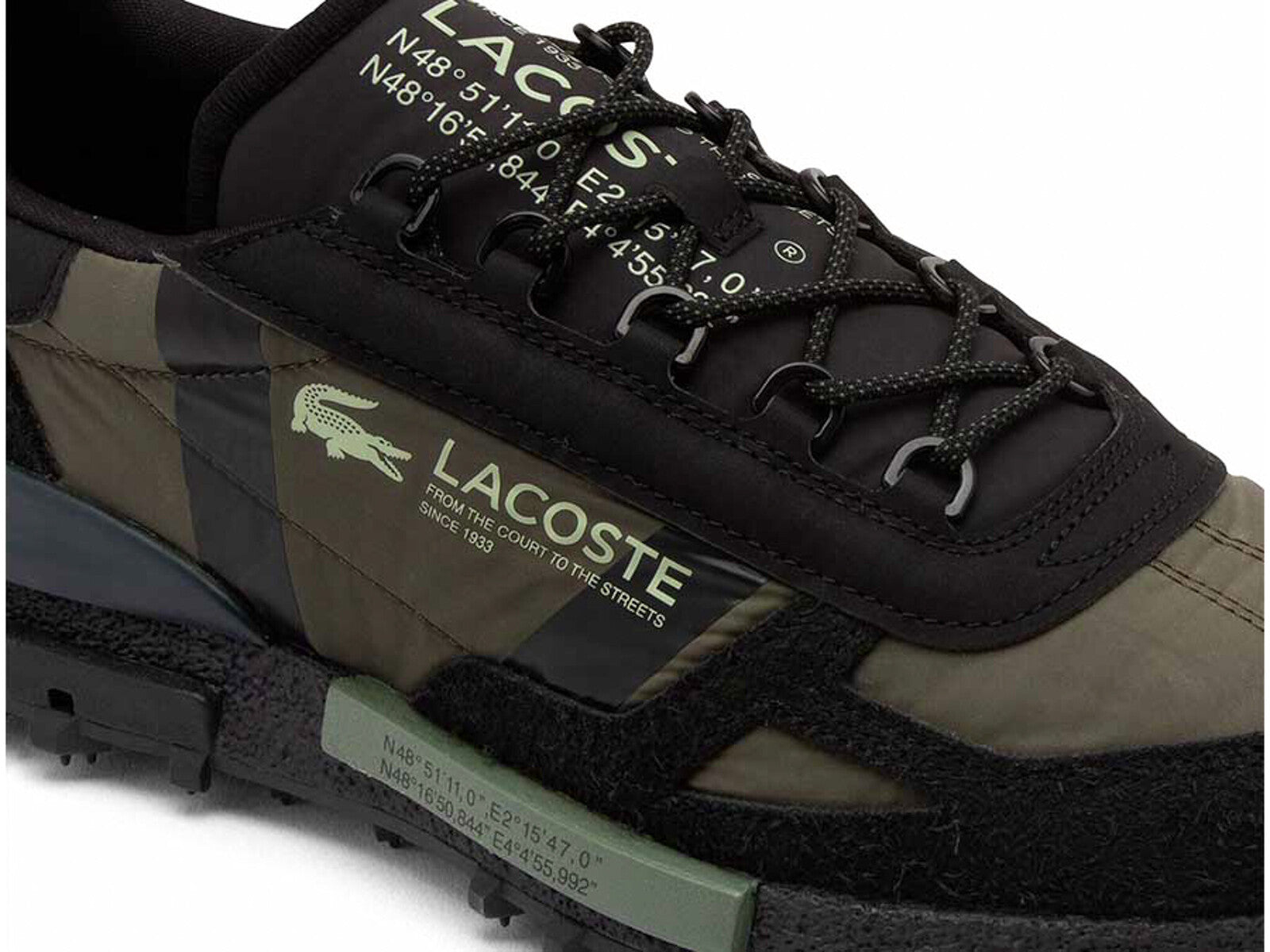 LACOSTE ELITE ACTIVE ACTIVE BLACK GREEN