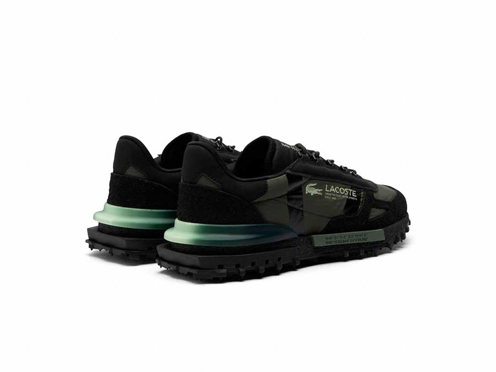 LACOSTE ELITE ACTIVE ACTIVE BLACK GREEN