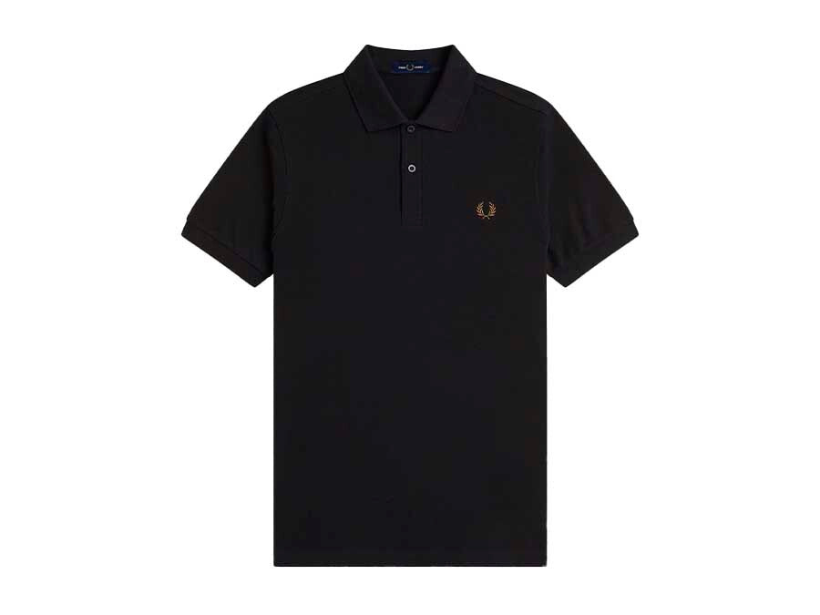 POLO THE FRED PERRY SHIRT  BLACK SHADED STONE