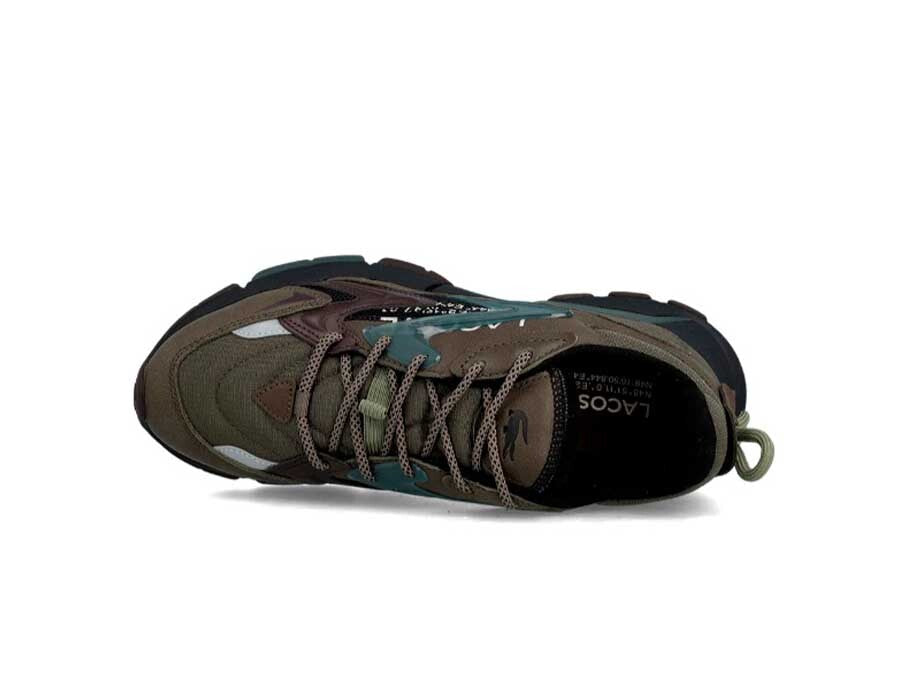 LACOSTE L003 NEO TECH DARK BROWN