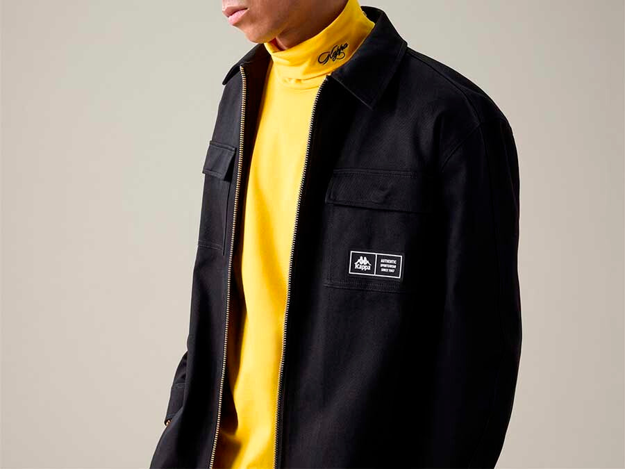 OVERSHIRT KAPPA AUTHENTIC ONYDE BLACK