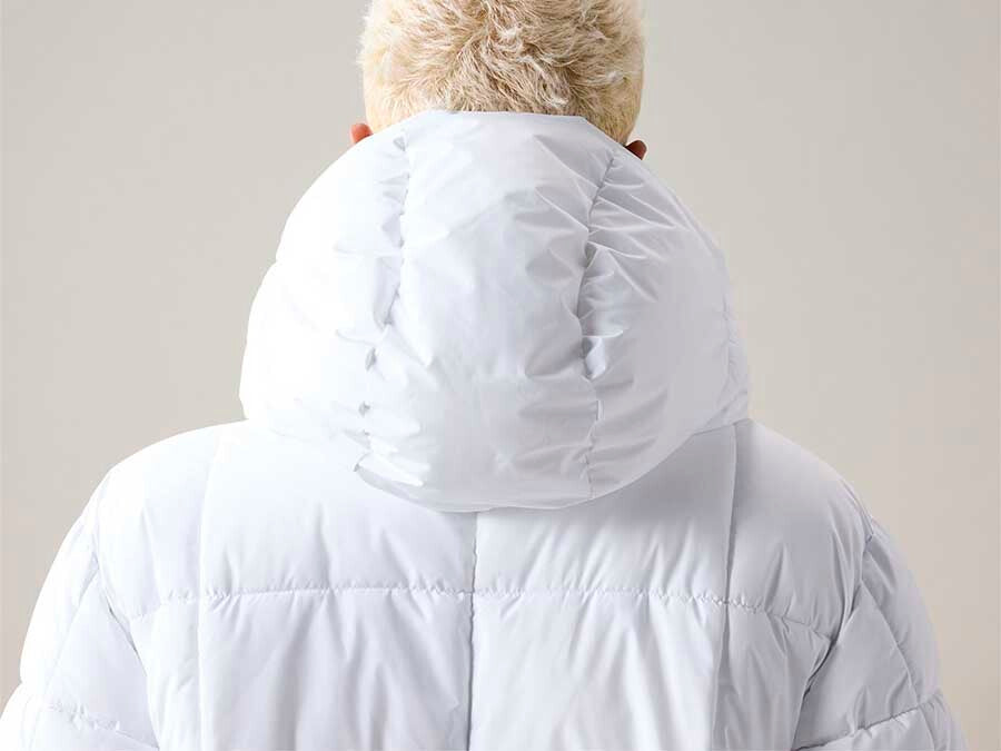 PUFFER KAPPA AUTHENTIC OLMY WHITE-BLUE SEA