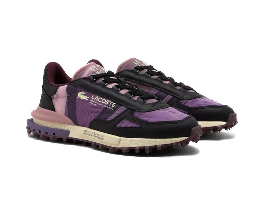 LACOSTE ELITE ACTIVE BLACK PURPLE