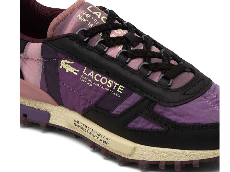 LACOSTE ELITE ACTIVE BLACK PURPLE