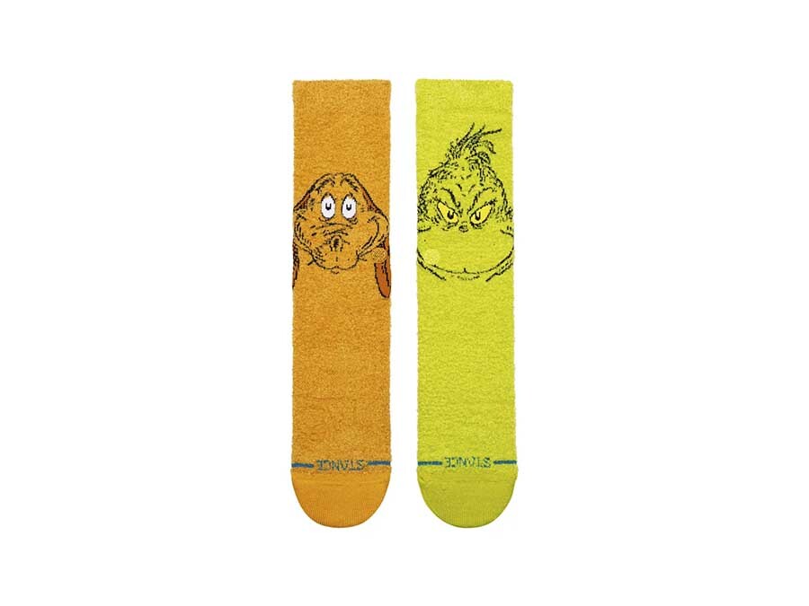 CALCETINES STANCE GRINCH AND MAX