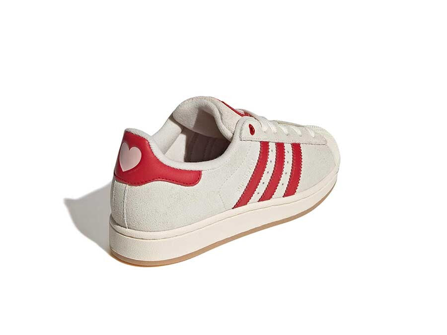 ADIDAS SUPERSTAR II W GREY RED SAN VALENTIN