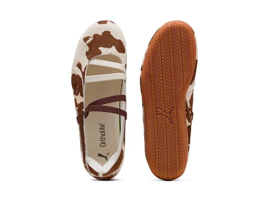 PUMA SPEEDCAT BALLET COW WNS ANIMAL PRINT