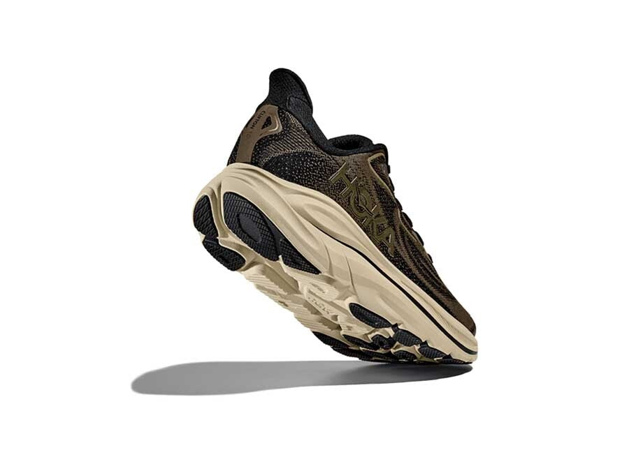 HOKA CLIFTON 10 DARK ROAST BLK