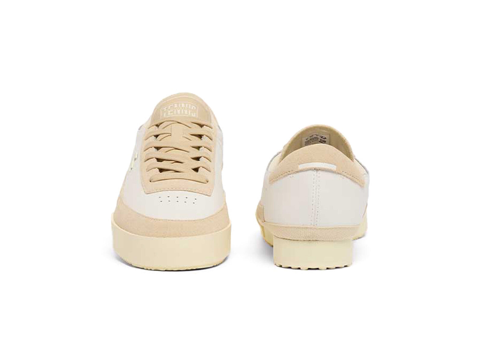 LACOSTE MEN AURA SNEAKERS OFF WHITE LIGHT YELLOW