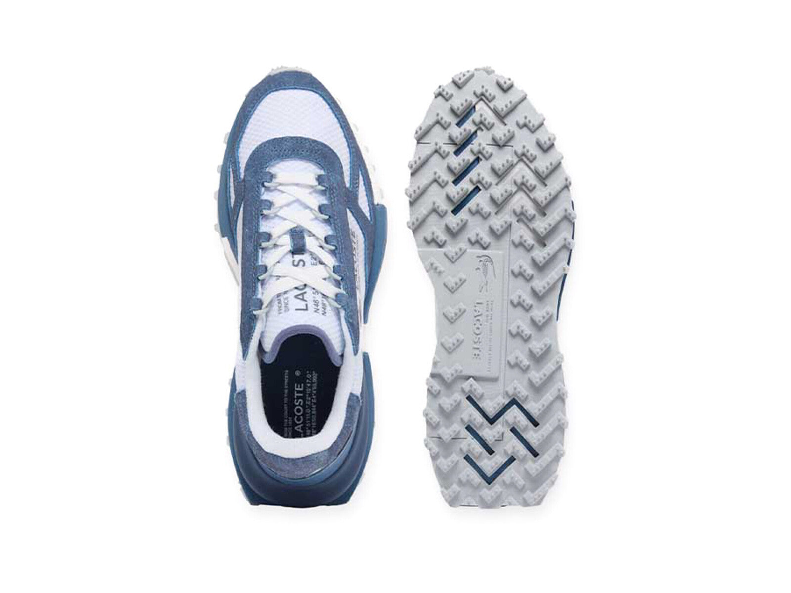 LACOSTE MEN ELITE ACTIVE SNEAKERS INDIGO PACK WHIT