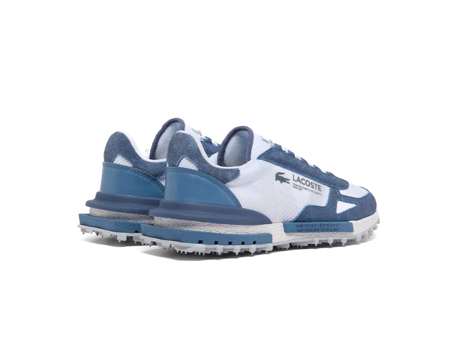 LACOSTE MEN ELITE ACTIVE SNEAKERS INDIGO PACK WHIT