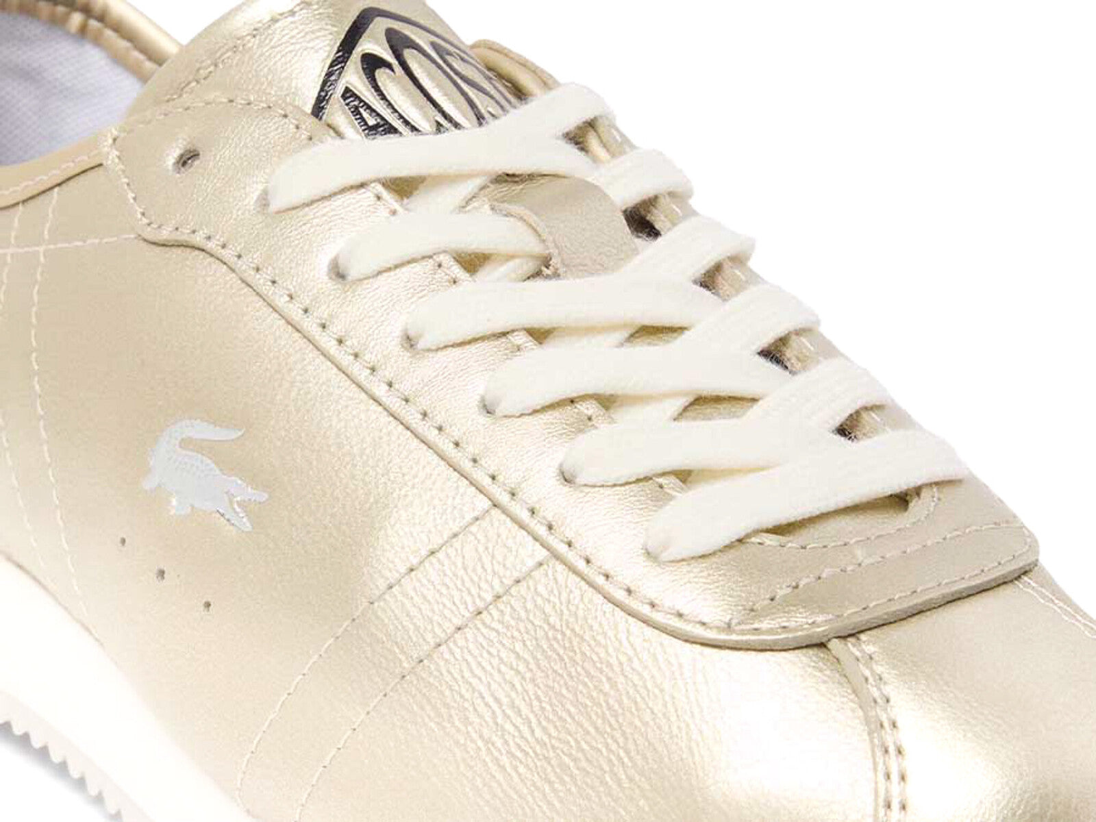 LACOSTE WOMEN CLUB-LOW SNEAKERS LIQUID GOLD GOLD O