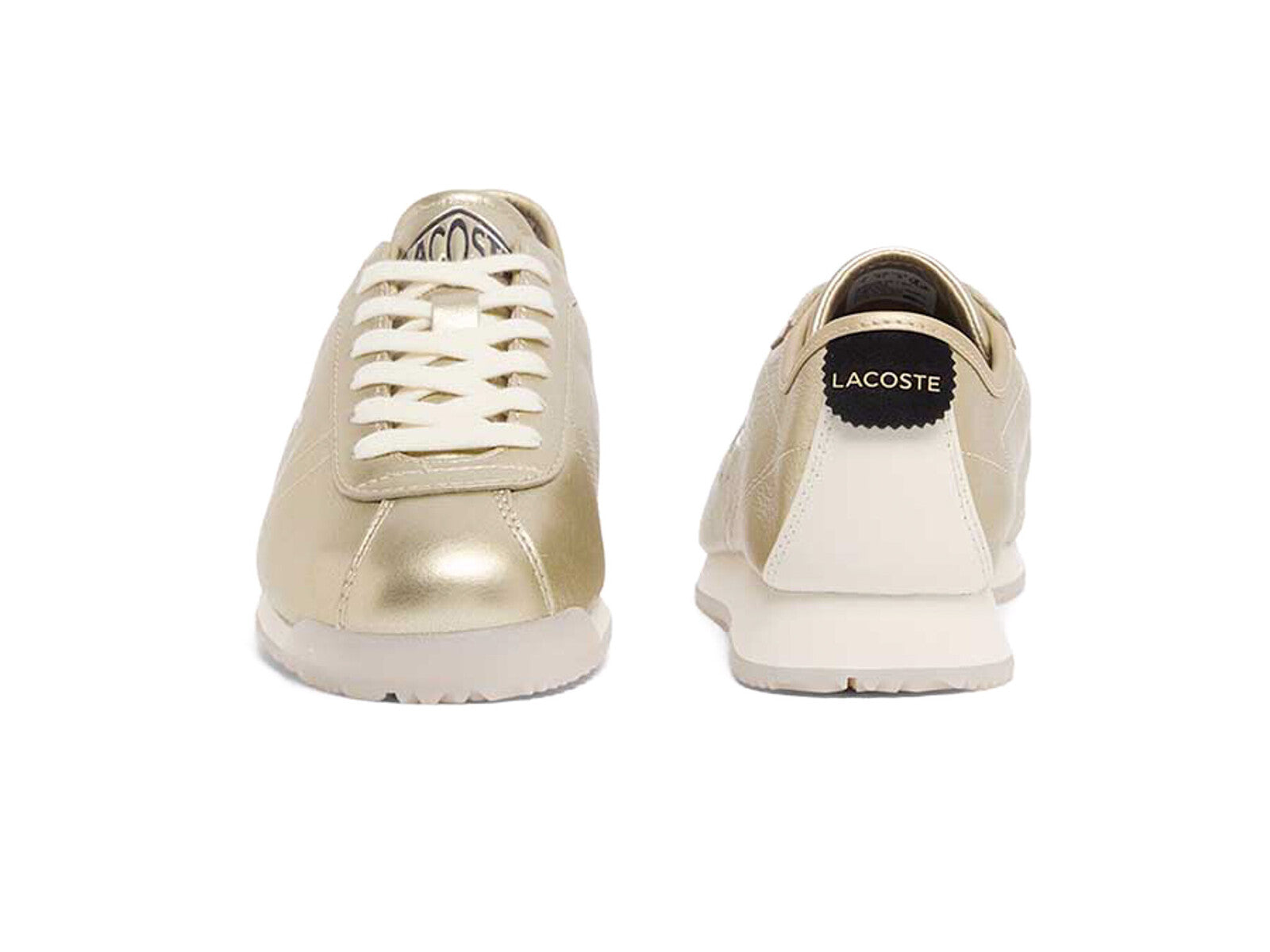 LACOSTE WOMEN CLUB-LOW SNEAKERS LIQUID GOLD GOLD O