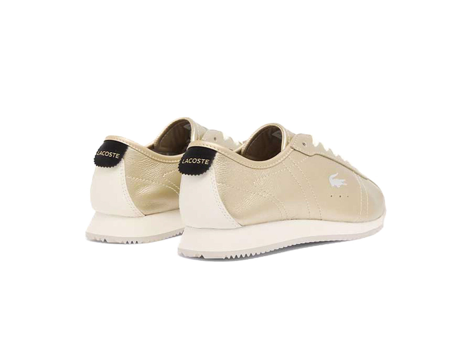 LACOSTE WOMEN CLUB-LOW SNEAKERS LIQUID GOLD GOLD O